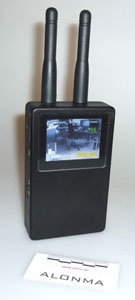 Ein Detektor für Funk-Kameras und Videowanzen.