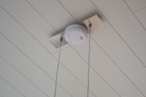 Rauchmelder mit Minikamera