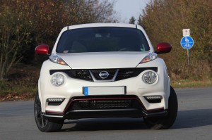 Nissan Juke Nismo in weiß